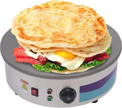 Zdjęcie produktu dla Piekarnik do naleśników o średnicy 45 cm - Profesjonalne urządzenie do przygotowywania naleśników, galetek, burrito i tacos