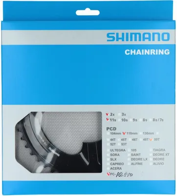 Produktbild von SHIMANO Kettenblatt FC-RS510 50 Kettenblatt - 50 Zähne, Schwarz