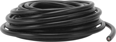 Produktbild von Elektrische Masseleitung Automobil-Stromleitung 30FT Schwarz TC 1 Stück 20AWG 8 Leiter Vollständig isoliert & Soft-Touch-Mantel Universal