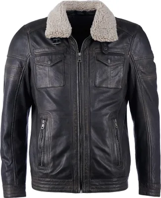 Produktbild von JCC Lederjacke 3102102 Herren black 3XL