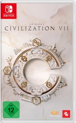 The image shows the front cover of a video game case for Nintendo Switch.