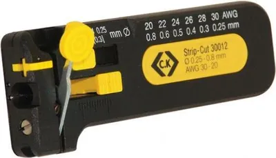 Zdjęcie produktu dla C.K 330012 Wire stripper Suitable for PVC-coated wires, PTFE wires 0.25 up to 0.80 mm