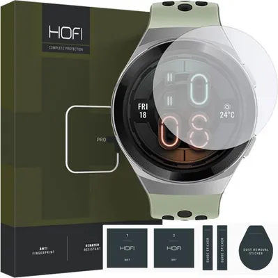 Zdjęcie produktu dla Szkło hartowane Hofi Glass Pro+ Huawei Watch Gt 2E (46 Mm) Clear