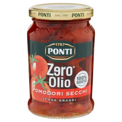 Produktbild von Getrocknete Tomaten ohne Öl Zero Olio 280g - Ponti