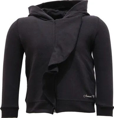 Produktbild von 3476V felpa bimba ARMANI BABY full zip blue Baumwolle sweatshirt kid