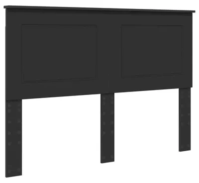 Zdjęcie produktu dla vidaXL Zagłówek z czarnego dębu, 100 cm, materiał drewnopochodny