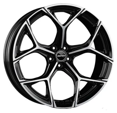 Produktbild von 18 Zoll Alufelge GMP ultrivity 18"x8" 5x112 PCD ET30 66.5mm Felge Schwarz