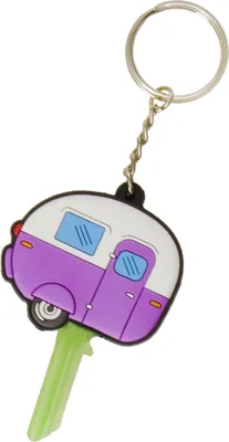 Produktbild von Wohnwagen Schlüsselkappe in lila