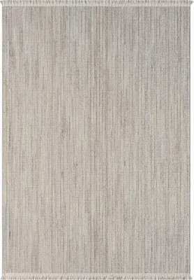 Image de Tapis Ava gris clair, 160 x 230 cm