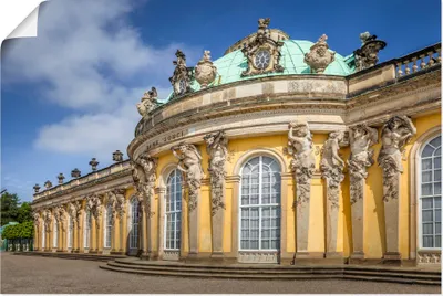 Produktbild von ARTland Poster Schloss Sanssouci Größe: 30x20 cm