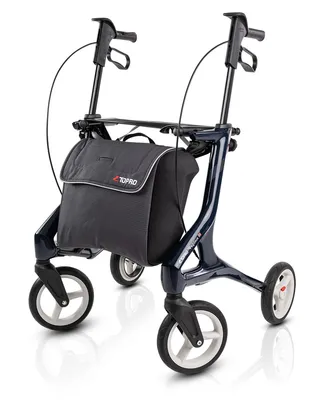 Produktbild von Topro Pegasus Carbonrollator - Stahlblau