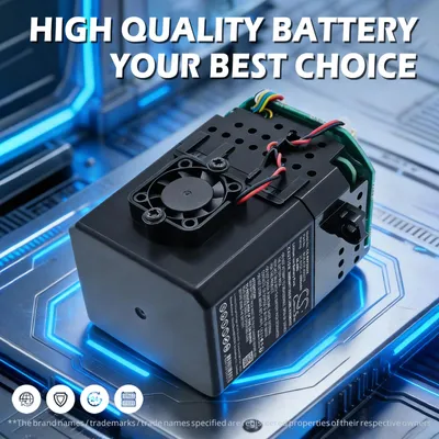 Image de TECHTEK Batterie compatible avec [Roborock] F25, F25 LT, F25 RT remplace BCR-61P-4000TS