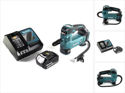 Produktbild von Makita DMP 180 RG1 Akku Kompressor 18 V 8,3 bar + 1x Akku 6,0 Ah + Ladegerät