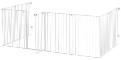Image de Cage pour chiots pliable et portable, en acier, avec porte verrouillable, noire, résistante aux intempéries