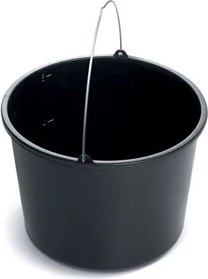 Zdjęcie produktu dla Wiadro gospodarcze z uchwytem czarne 5 L BUCKET KBU05-S411