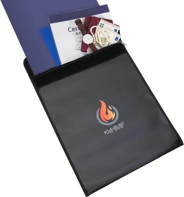 Produktbild von Famanu Dokumententasche feuerfest - 49 x 38 cm, grau
