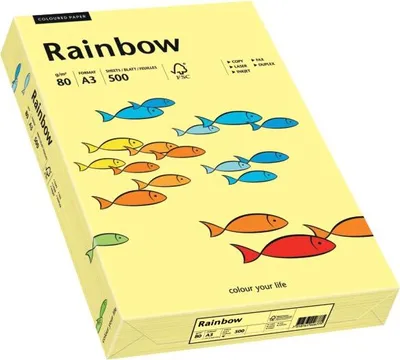Zdjęcie produktu dla Papyrus 88042300, A3 (297x420 mm), 500 ark., 80 g/m², Żółty
