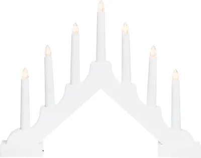 Zdjęcie produktu dla Świecznik adwentowy LED, 7 lampek, 29 cm