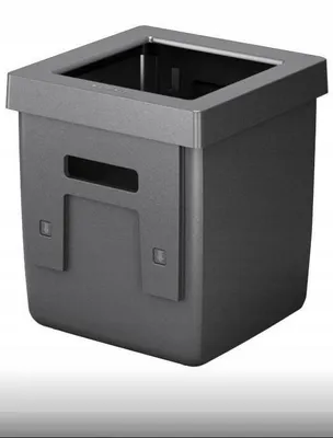 Produktbild von PEKA 09.4243.A Müllbehälter mit Ring 40L Anthrazit