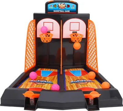 Immagine prodotto di Gioco di pallacanestro da tavolo in plastica per bambini Genitori Bambini Giocattolo da tavolo interattivo Decompressione Regalo rilassante