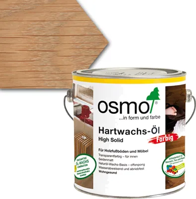 Produktbild von Osmo Hartwachs-Öl Farbig Lichtgrau 0,75 l - 10300406
