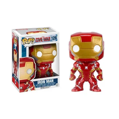 Immagine prodotto di Figurka winylowa Funko Pop! Iron Man Marvel Civil War - oficjalny produkt