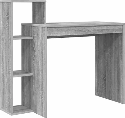 Zdjęcie produktu dla Biurko Szary Sonoma 100 x 40 x 90 cm Materiał drewnopochodny