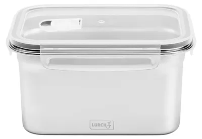 Obrázok produktu pre Lurch 00240895, Dóza na jedlo, Dospelý, Nerezová oceľ, Priehľadná, Plast, Nerezová oceľ, Jednofarebné, 2 L