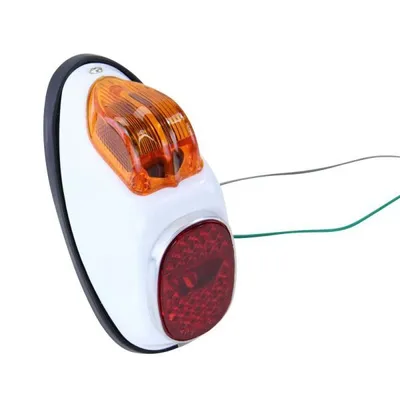 Produktbild von Rücklicht Hella mit weißem Gehäuse Citomerx passend für Puch, Kreidler, Zündapp, Hercules