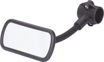 Produktbild von HR Rückspiegel Schwanenhals für Fahrrad/ Mofa/ E-Scooter/ Rollstuhl/ Rollator- Konvex Spiegel