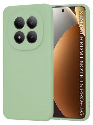 Obrázok produktu pre Techsuit - SoftFlex silikónové puzdro pre Xiaomi Redmi Note 15 Pro+ 5G / Poco M8 Pro 5G - mentolovo-zelené