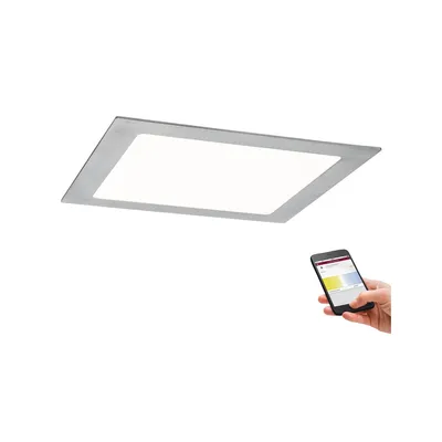 Produktbild von Paulmann 500.37, Intelligente Deckenbeleuchtung, Bluetooth, Edelstahl, Integrierte LED, Aluminium, Kunststoff, 2700 K