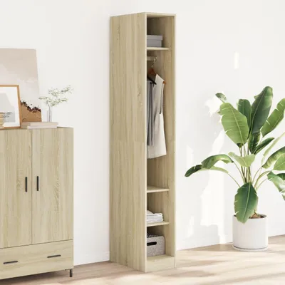 Produktbild von vidaXL Kleiderschrank Sonoma-Eiche 30x50x200 cm Holzwerkstoff