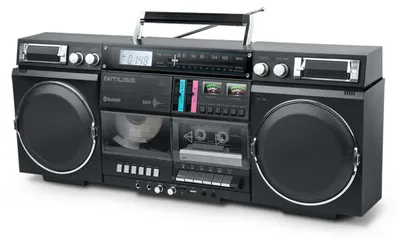 Immagine prodotto di MUSE M-380GB, radiocassettone retrò con lettore CD