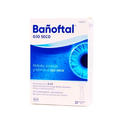 Produktbild von Bañoftal Trockenes Auge Einzeldosis 0,4 20U