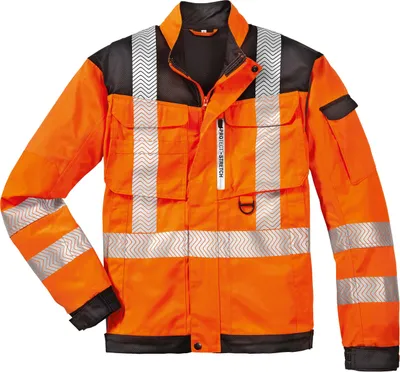 Produktbild von 4PROTECT® Warnschutz-Bundjacke KENTUCKY Leuchtorange/Grau 6XL
