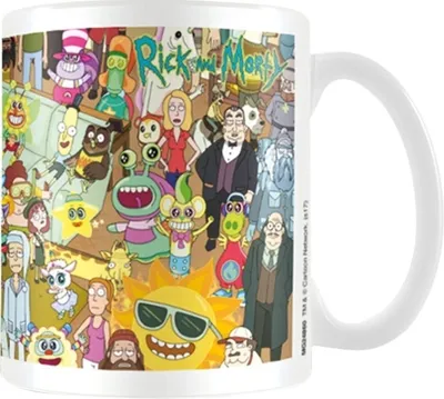 Obrázok produktu pre Rick And Morty - Hrnček na kávu, figúrky PM1930 (jedna veľkosť) (farebný)