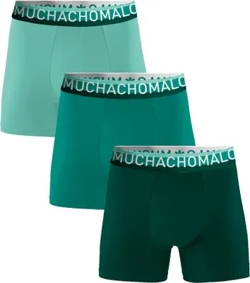 Produktbild von Muchachomalo Herren Boxershorts – 3er Pack – Baumwolle Stretch – Bequeme Unterwäsche – Größe L - Baumwolle1132-74