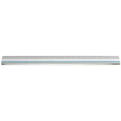 Produktbild von WEDO Lineal - 50 cm - Silber - Aluminium, Stahl