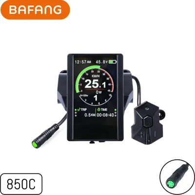 Produktbild von windmeile | APT Display 850C, für Bafang BBS01 BBS02 BBSHD und Controller, 3.2Zoll Farbdisplay, LCD, E-Bike, Elektrisches Fahrrad, Pedelec, HMI APT TGT