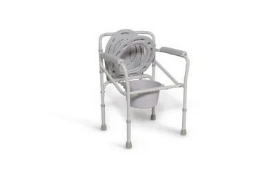 Zdjęcie produktu dla Krzesło toaletowe Bruno, sanitarna przenośna toaleta, WC, maksymalne obciążenie: 100 kg