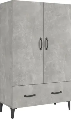 Obrázok produktu pre vidaXL Highboard concrete grey 70x31x115 cm odvodený drevený výrobok