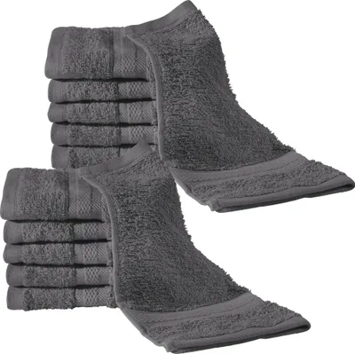 Produktbild von REDBEST Seiftuch Chicago" 12er-Pack anthrazit 30x30 cm"
