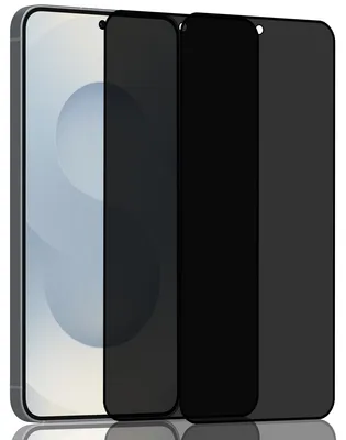 Zdjęcie produktu dla 2-pak Samsung S25 Szkło ochronne na ekran Privacy - Szkło hartowane 9H - Super jakość 3D