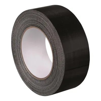 Produktbild von Gewebeband 50 m x 48 mm schwarz Panzertape Reparaturband Steinband universell einsetzbar für Abkleben und Reparaturen