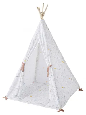 Image de Tapis de jeu tipi beige - Noukie's