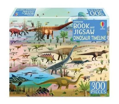 Produktbild von Usborne Book and Jigsaw Dinosaur Timeline