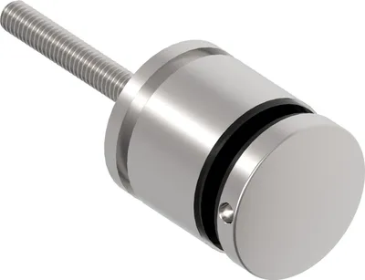 Produktbild von Sellon24® Edelstahl Punkthalter 50mm Glas 8-17,52 mm Glashalter Flex V2A Geländer Glasklemme Halterung Glasgeländer Halter für Glas Glasplatte