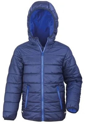 Produktbild von Result Core - Steppjacke für Kinder FK1226 (158-164) (Marineblau/Königsblau)