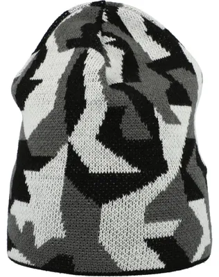 Eisglut Slatkid Kindermütze Beanie bunt mit Fleeceband in schwarz